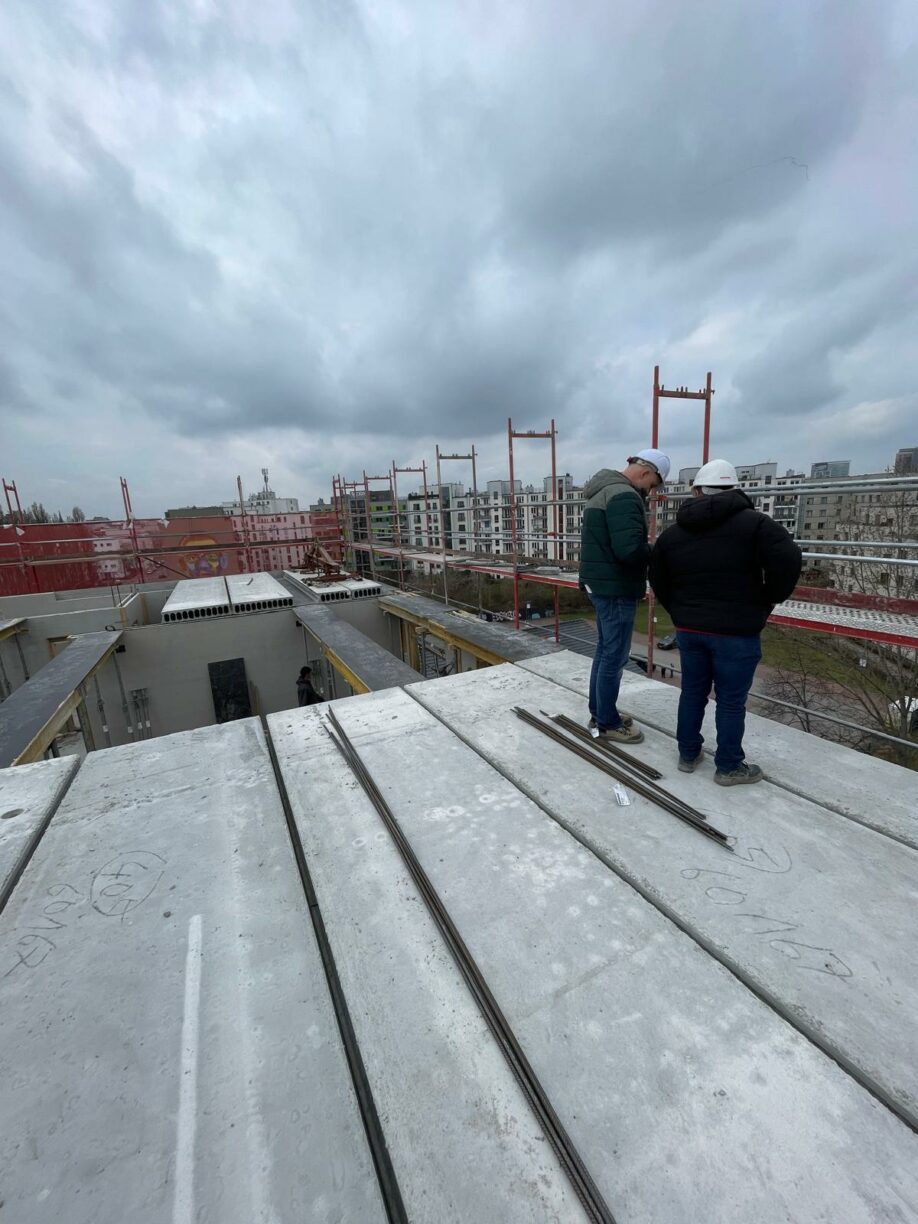 Staffelgeschoss Kolping Jugendwohnen Azubiwohnen Neubau Berlin