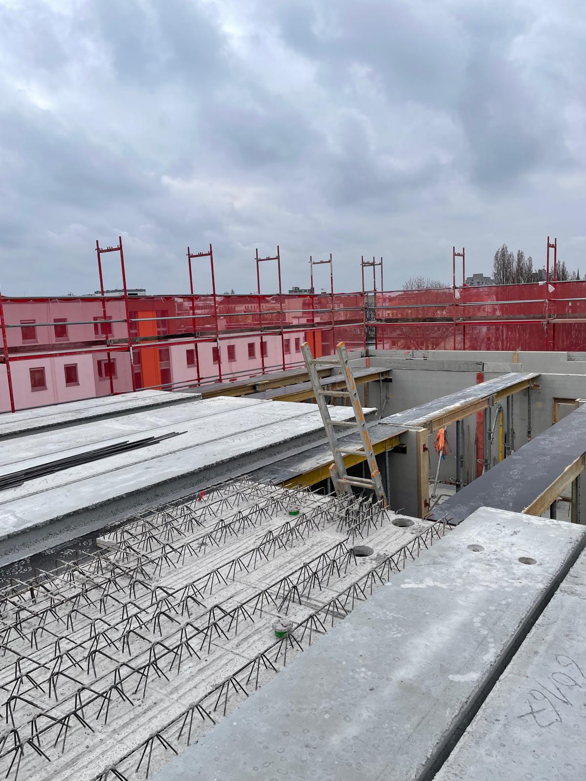 Staffelgeschoss Kolping Jugendwohnen Azubiwohnen Neubau Berlin
